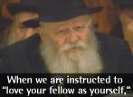 Love Your Fellow As Your Fellow Needs